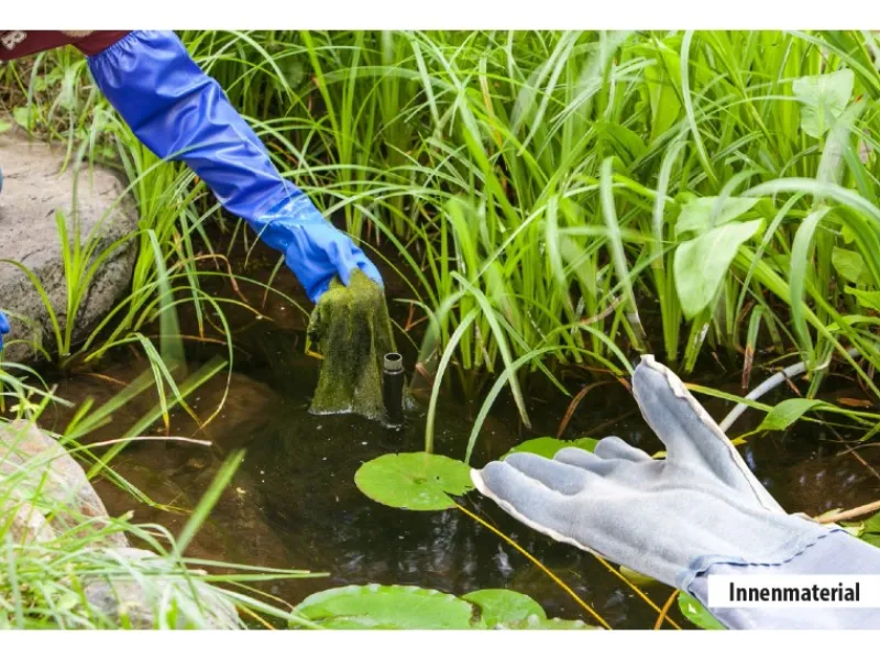 PVC-Schutzhandschuhe 68 cm lang Größe 7,5*Heissner Discount