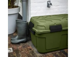 Sunware Universalboxen|Q-line Aufbewahrungsbox Grün-Schwarz wasserdicht 130 L (HxBxT) 42,5x54,5x79 cm