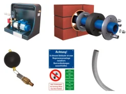 Erdtank-Paket Modularis 12.500 l Haus-Premium*4rain New