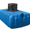 4rain Regenwasser-Nutzung|Flachtank-Paket Flat S 4.500 l Garten-Comfort