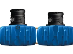 4rain Regenwasser-Nutzung|Flachtank-Paket Flat S 4.500 l Garten-Comfort