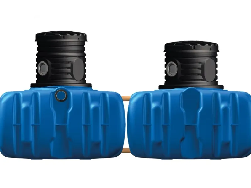 4rain Regenwasser-Nutzung|Flachtank-Paket Flat S 4.500 l Garten-Comfort