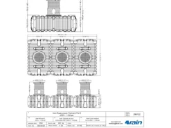 4rain Regenwasser-Nutzung|Flachtank-Paket Flat S 4.500 l Garten-Comfort