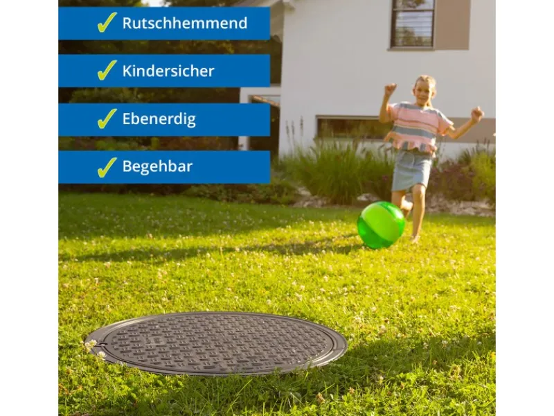 4rain Regenwasser-Nutzung|Flachtank-Paket Flat S 4.500 l Garten-Comfort