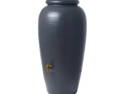 4rain Regenwasser-Nutzung|Regenwassertank Amphora 220 l Graphite Grey Ø 59 cm