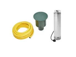 4rain Regenwasser-Nutzung|Zisterne Set Flat M Flachtank 12.000 l Garten-Comfort