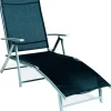 Merxx Sonnenliegen|Relax-Liegestuhl Schwarz