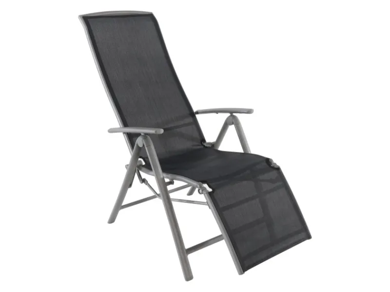 Relaxsessel Vigo mit verstellbarer Rückenlehne und Fußstütze Textilen* Sale