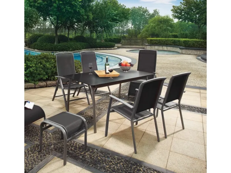 Relaxsessel Vigo mit verstellbarer Rückenlehne und Fußstütze Textilen* Sale