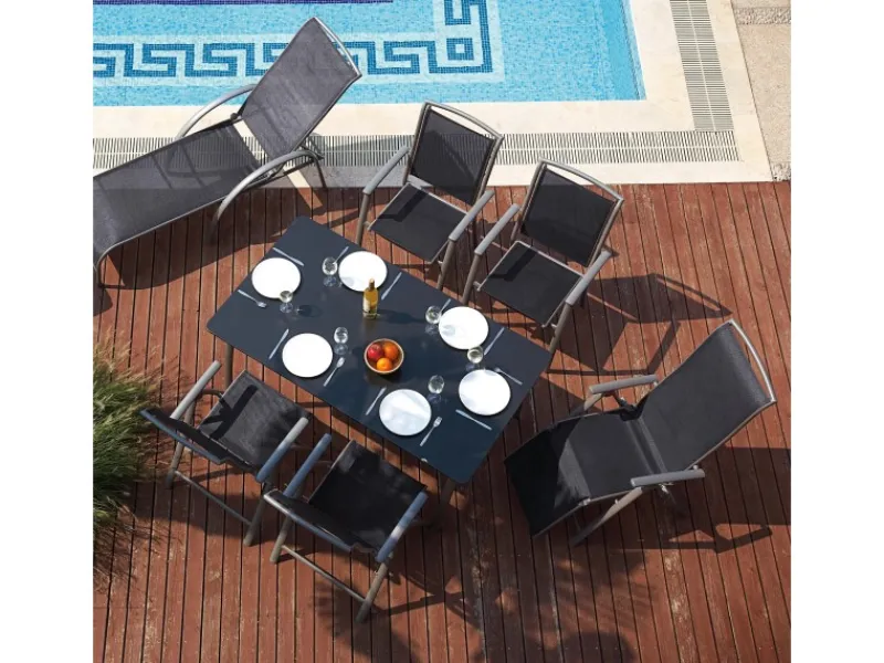 Relaxsessel Vigo mit verstellbarer Rückenlehne und Fußstütze Textilen* Sale