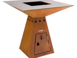 Remundi Feuerschalen|Feuerplatte Cube M Basic