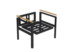 Gartenmöbel Set Aluminium Balkonmöbel Polywood Tischplatte für 4 Personen*RICHLY Online