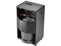 Gas Heizofen Blue Flame 4,2 kW mit Thermostat Schwarz EEK: A*Rowi Hot