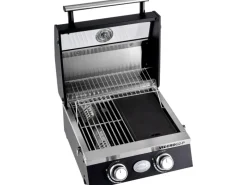 Gasgrill BBQ-Portable Videro G2-P 50 mbar Schwarz*Rösle Best