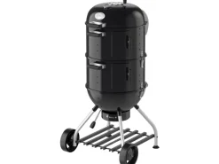 Holzkohlegrill Smoker No.1 F50-S Schwarz 2 x Ø 50 cm*Rösle Discount