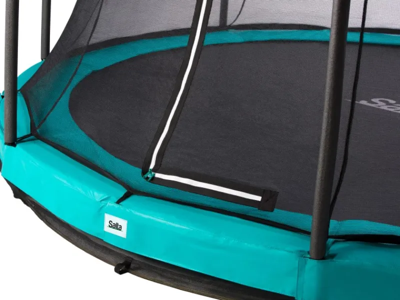 Salta Trampoline|Trampolin Comfort Edition Ground ø 251 cm Grün