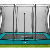 Salta Trampoline|Trampolin Comfort Edition Ground 305 cm x 214 cm Grün