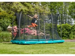 Salta Trampoline|Trampolin Comfort Edition Ground 305 cm x 214 cm Grün