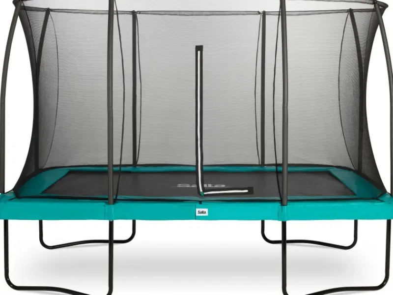 Salta Trampoline|Trampolin Comfort Edition 366 cm x 244 cm Grün