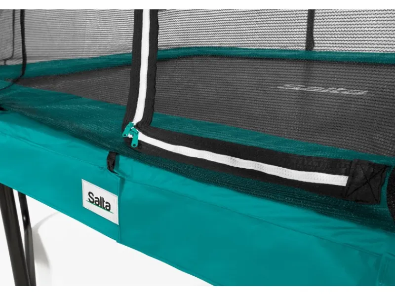 Salta Trampoline|Trampolin Comfort Edition 366 cm x 244 cm Grün