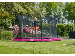Trampolin Comfort Edition Ground ø 251 cm Pink*Salta Hot
