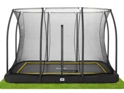 Salta Trampoline|Trampolin Comfort Edition Ground 305 cm x 214 cm Schwarz