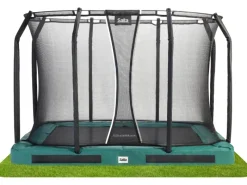 Trampolin Premium Ground 305 cm x 214 cm Grün*Salta Discount