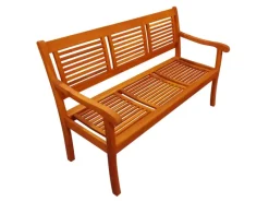 SAM Gartenbank Akazie 150 cm 3-Sitzer Sitzbank CORUNA* Best