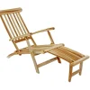 SAM Gartenliege klappbar Teakholz Deckchair 150 cm PUCCON* Discount