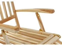 SAM Gartenliege klappbar Teakholz Deckchair 150 cm PUCCON* Discount
