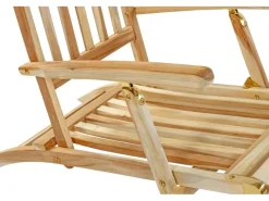 SAM Gartenliege klappbar Teakholz Deckchair 150 cm PUCCON* Discount