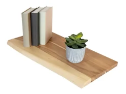 SAM Holzplatte Arya mit Echter Baumkante Einseitig 60 x 30 cm Akazienholz Natur* Hot