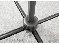 Schneider Schirme Sonnenschirme|Schneider Ampelschirm 230 cm x 230 cm mit Kurbelmechanik