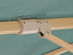 Schneider Ampelschirm Rhodos Twist Loft 300 cm x 300 cm Grün mit Kurbelmechanik*Schneider Schirme Sale