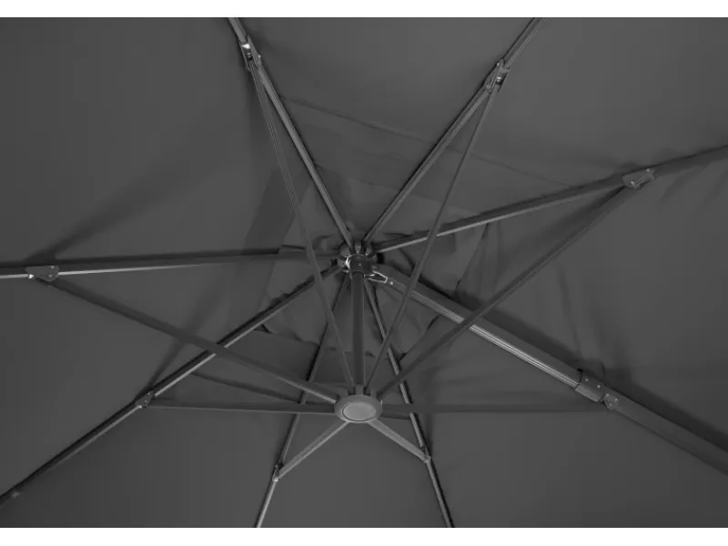 Schneider Schirme Sonnenschirme|Schneider Ampelschirm Rhodos Grande 400 cm x 300 cm mit Kurbel