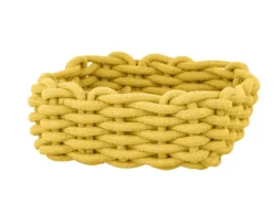 Schöner Wohnen Kollektion Universalboxen|Schöner Wohnen Badkorb Melara M Senf aus Cotton Rope