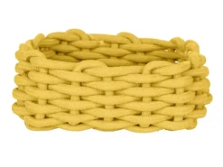 Schöner Wohnen Kollektion Universalboxen|Schöner Wohnen Badkorb Melara M Senf aus Cotton Rope