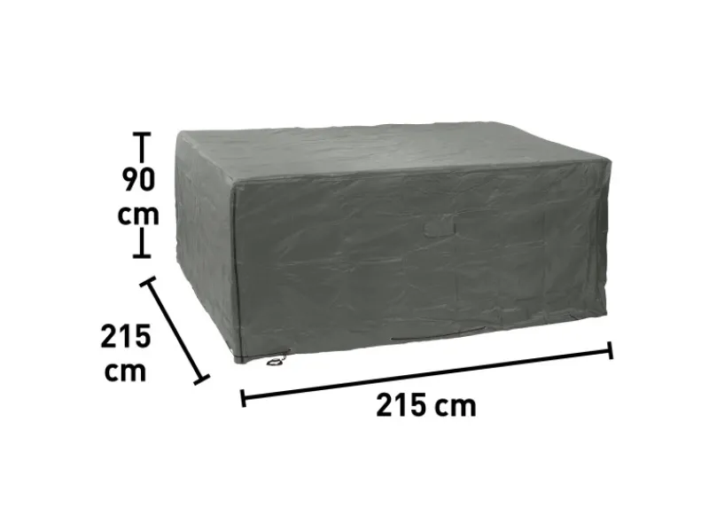 Schutzhüllen|Lounge-Gartenmöbel|Schutzhülle für Loungemöbel 215 cm x 215 cm x 90 cm, mit Reißverschlüssen