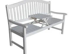 Gartenbank Utah 3er Sitz Weiß*Sedex Sale