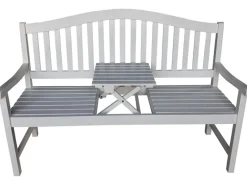 Gartenbank Utah 3er Sitz Weiß*Sedex Sale