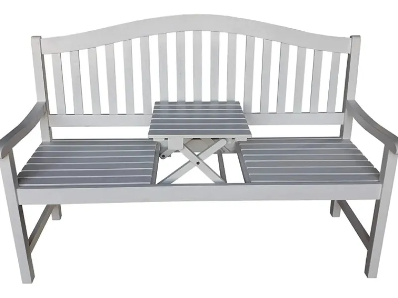 Gartenbank Utah 3er Sitz Weiß*Sedex Sale