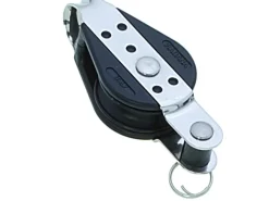 Block für 8 mm Schot mit Bügel Hundsfott und Kugellager 1 Rolle*Seilflechter Outlet