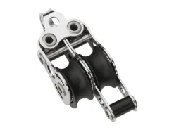 Block Micro XS 2 Rollen mit Unterbügel*Seilflechter Clearance