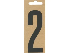 Folien-Zahl "2" Selbstklebend 100 mm*Seilflechter Outlet