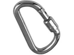 Niro-Karabinerhaken 8 x 64 mm*Seilflechter Sale