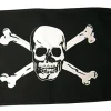 Seilflechter Wassersport|Bootssport|Piratenflagge 500 mm x 750 mm