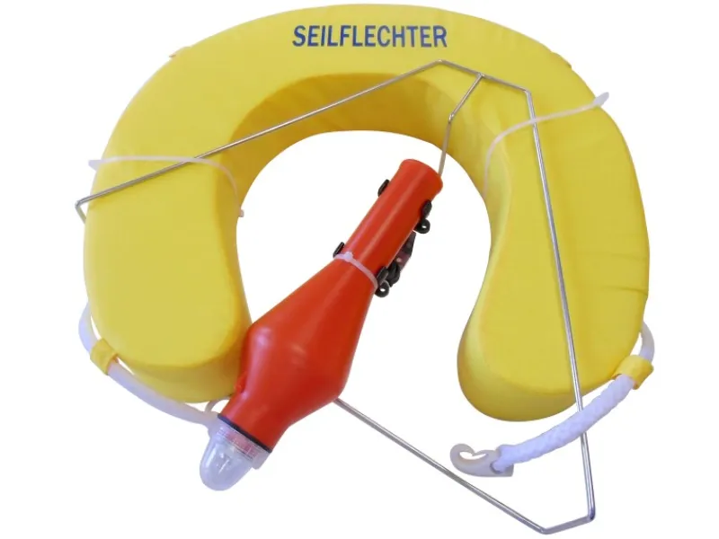 Rettungssystem Hufeisen Lampe*Seilflechter New