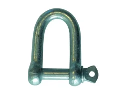 Schäkel gerade 200 kg verzinkt*Seilflechter Hot