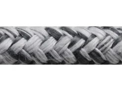 Seilflechter Bootssport|Yachtschot Tornado Super Grip Weiss-Grau Ø 11 mm Meterware