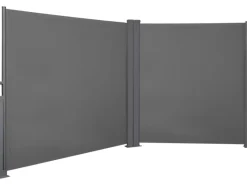 Markisen|Seitenmarkise Cordoba 2-seitig je 3x1,5m Anthrazit